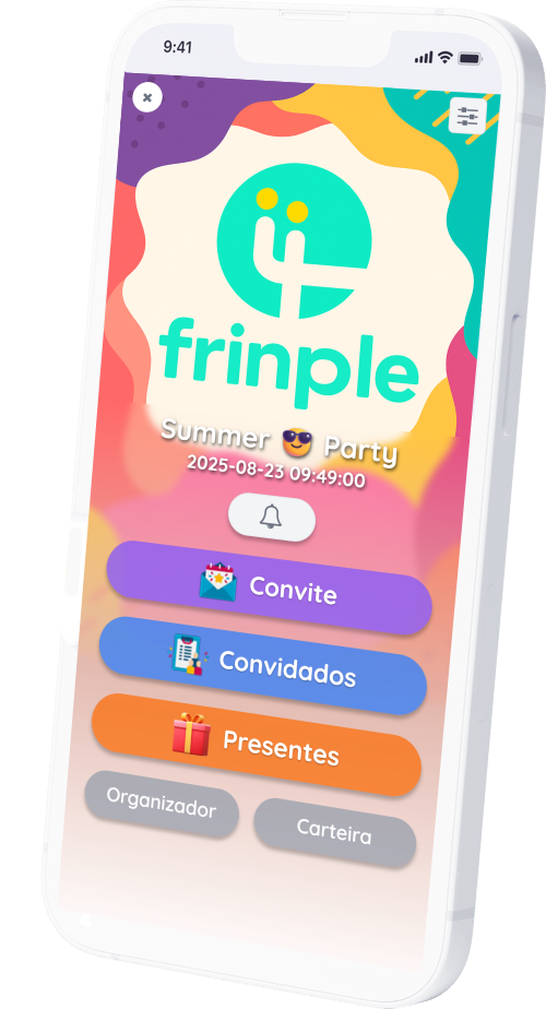 Captura de tela do aplicativo Frinple
