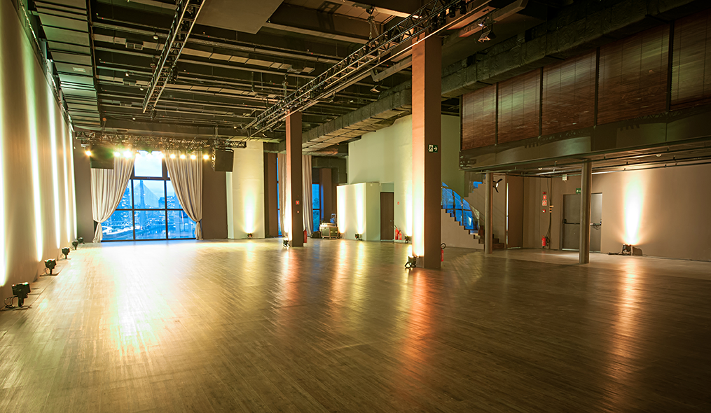 Salão principal (+650m² de área livre)