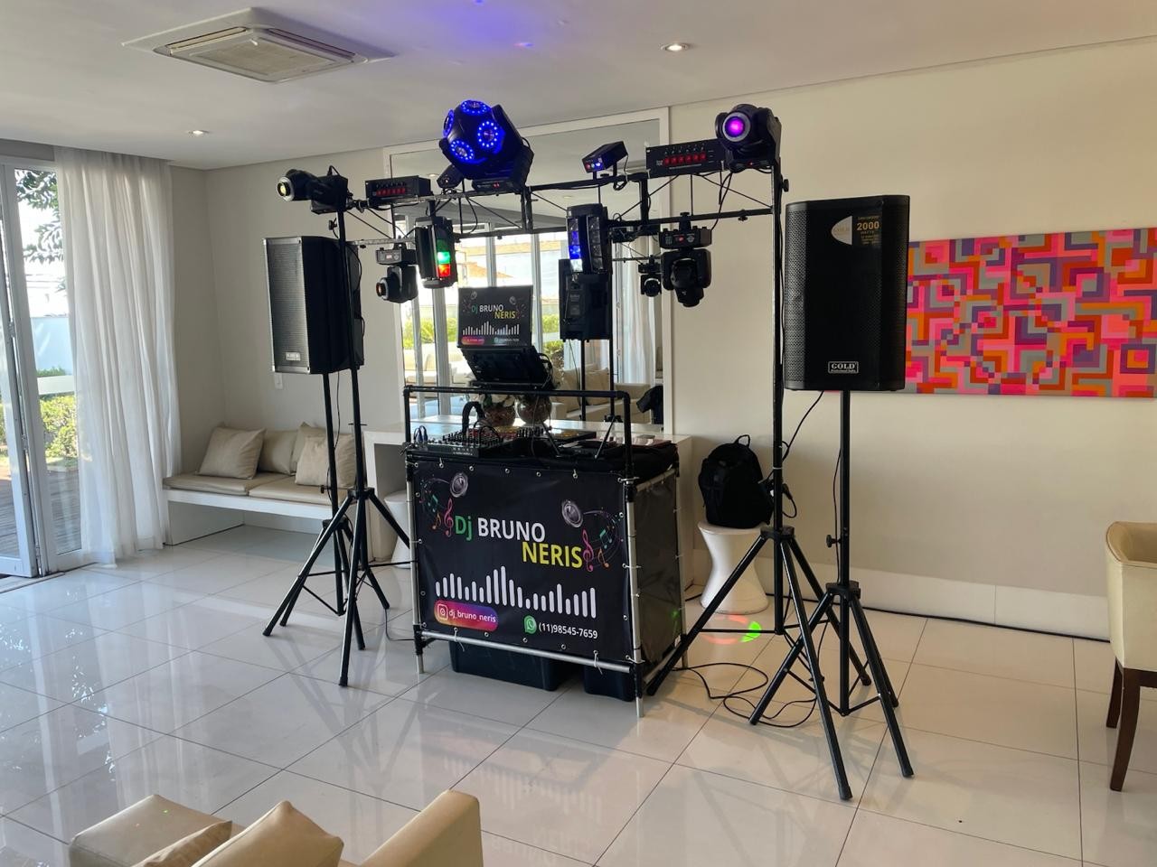 🎉✨ Novidade que vai transformar seu evento! ✨🎉  🚀 A Empresa DJ Bruno Neris traz para você a Platafor